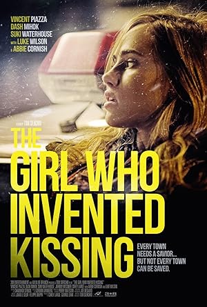 Cover image of the movie The Girl Who Invented Kissing (2017)