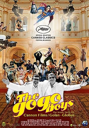 Cover image of the movie The Go-Go Boys: The Inside Story of Cannon Films (2014)