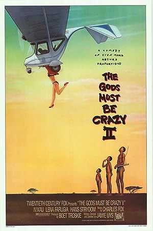 Cover image of the movie The Gods Must Be Crazy II (1989)