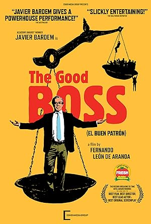 Cover image of the movie The Good Boss (2021)