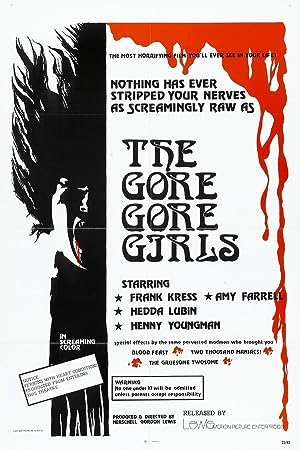 Cover image of the movie The Gore Gore Girls (1972)