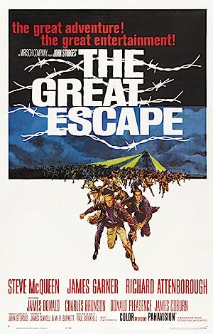 Cover image of the movie The Great Escape (1963)
