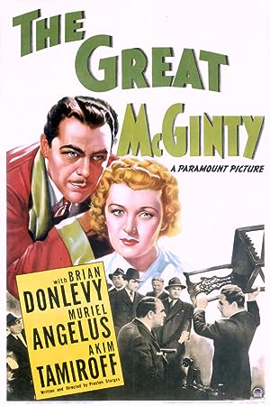 Cover image of the movie The Great McGinty (1940)