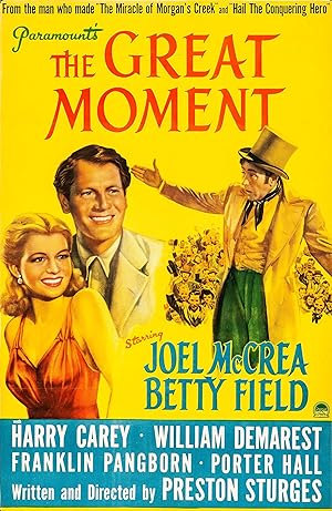 Cover image of the movie The Great Moment (1944)