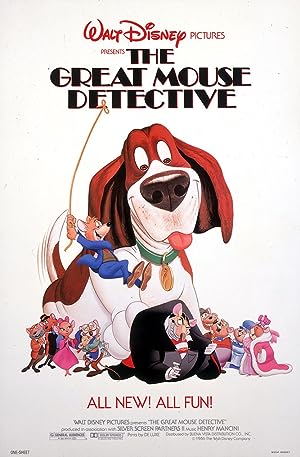 Cover image of the movie The Great Mouse Detective (1986)