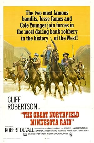 Cover image of the movie The Great Northfield Minnesota Raid (1972)