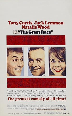 Cover image of the movie The Great Race (1965)