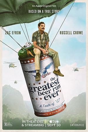 Cover image of the movie The Greatest Beer Run Ever (2022)