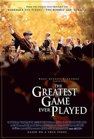 Cover image of the movie The Greatest Game Ever Played (2005)