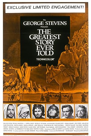 Cover image of the movie The Greatest Story Ever Told (1965)