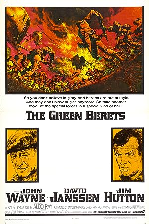 Cover image of the movie The Green Berets (1968)
