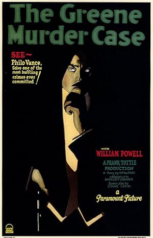 Cover image of the movie The Greene Murder Case (1929)