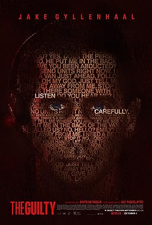 Cover image of the movie The Guilty (2021)