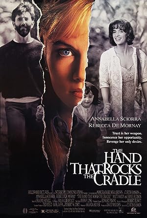 Cover image of the movie The Hand That Rocks the Cradle (1992)