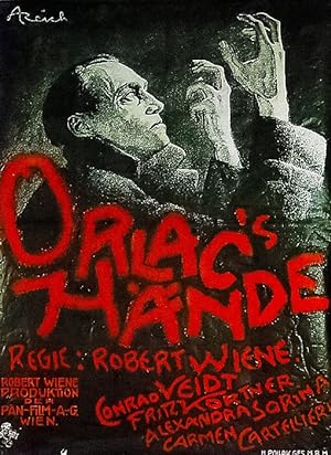 Cover image of the movie The Hands of Orlac (1924)