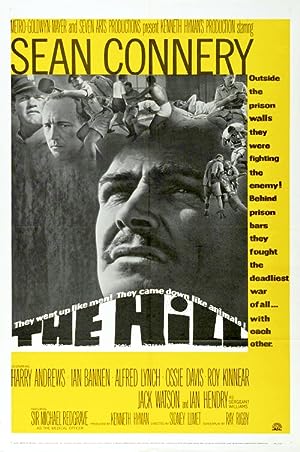 Cover image of the movie The Hill (1965)