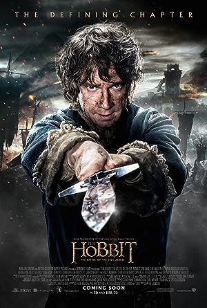 Cover image of the movie The Hobbit: The Battle of the Five Armies (2014)