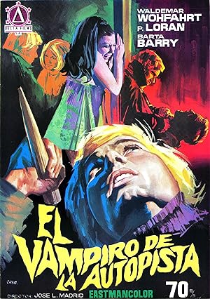 Cover image of the movie The Horrible Sexy Vampire (1971)