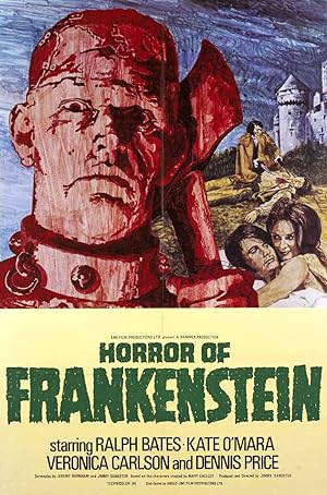 Cover image of the movie The Horror of Frankenstein (1970)