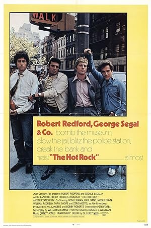 Cover image of the movie The Hot Rock (1972)