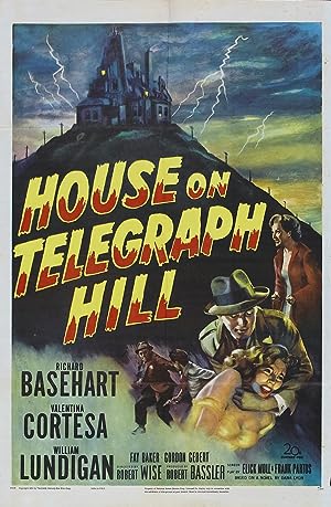 Cover image of the movie The House on Telegraph Hill (1951)