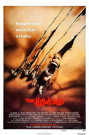 Cover image of the movie The Howling (1981)