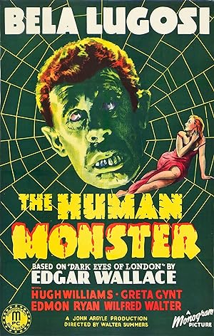 Cover image of the movie The Human Monster (1939)