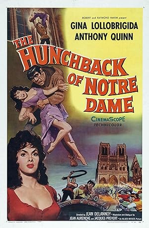 Cover image of the movie The Hunchback of Notre Dame (1956)