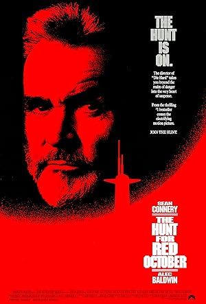 Cover image of the movie The Hunt for Red October (1990)