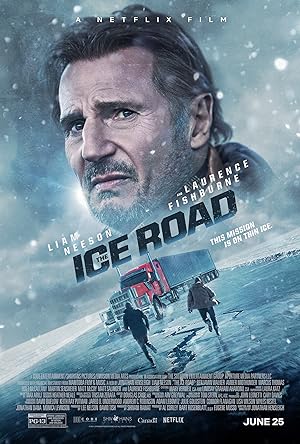 Cover image of the movie The Ice Road (2021)