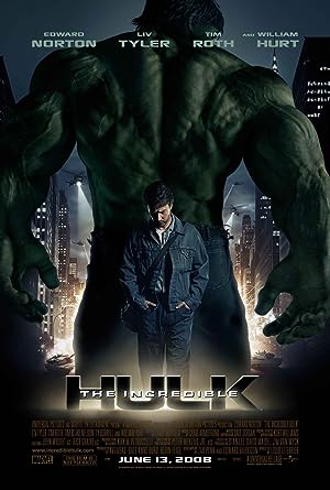 Cover image of the movie The Incredible Hulk (2008)