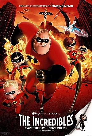 Cover image of the movie The Incredibles (2004)