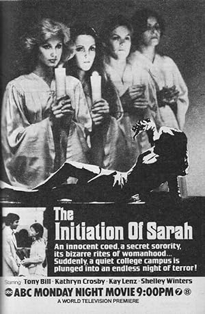 Cover image of the movie The Initiation of Sarah (1978)