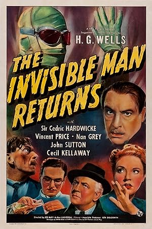 Cover image of the movie The Invisible Man Returns (1940)