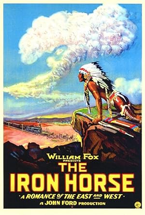 Cover image of the movie The Iron Horse (1924)