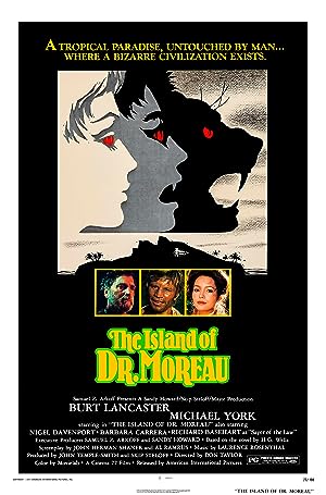 Cover image of the movie The Island of Dr. Moreau (1977)