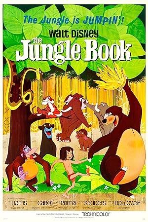 Cover image of the movie The Jungle Book (1967)