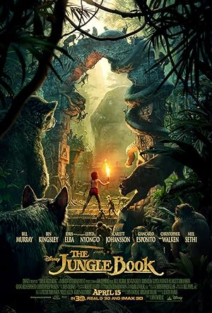Cover image of the movie The Jungle Book (2016)
