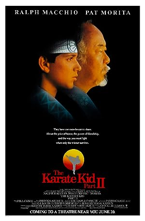 Cover image of the movie The Karate Kid Part II (1986)