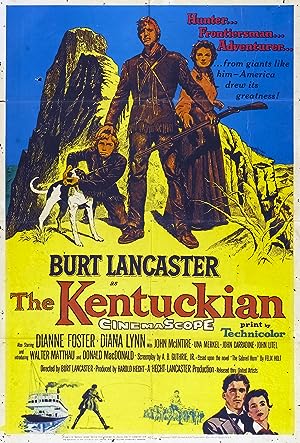 Cover image of the movie The Kentuckian (1955)