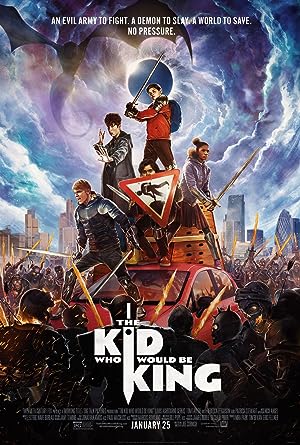 Cover image of the movie The Kid Who Would Be King (2019)