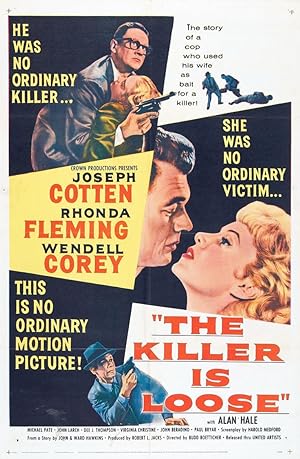 Cover image of the movie The Killer Is Loose (1956)