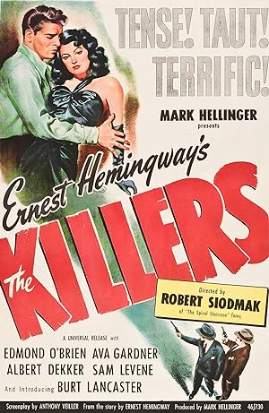 Cover image of the movie The Killers (1946)