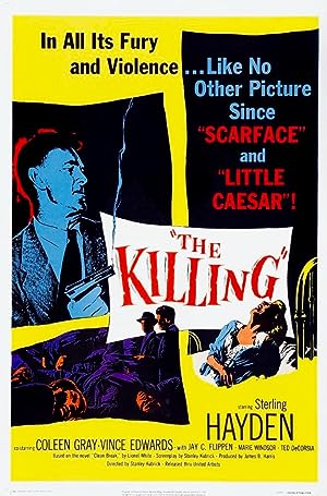 Cover image of the movie The Killing (1956)