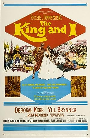 Cover image of the movie The King and I (1956)