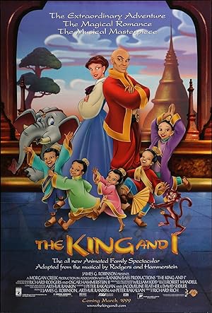 Cover image of the movie The King and I (1999)