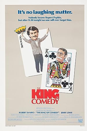 Cover image of the movie The King of Comedy (1982)