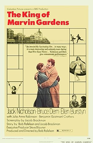 Cover image of the movie The King of Marvin Gardens (1972)