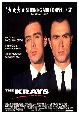 Cover image of the movie The Krays (1990)