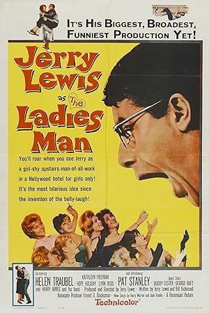 Cover image of the movie The Ladies Man (1961)